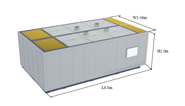 高温好氧密闭发酵仓